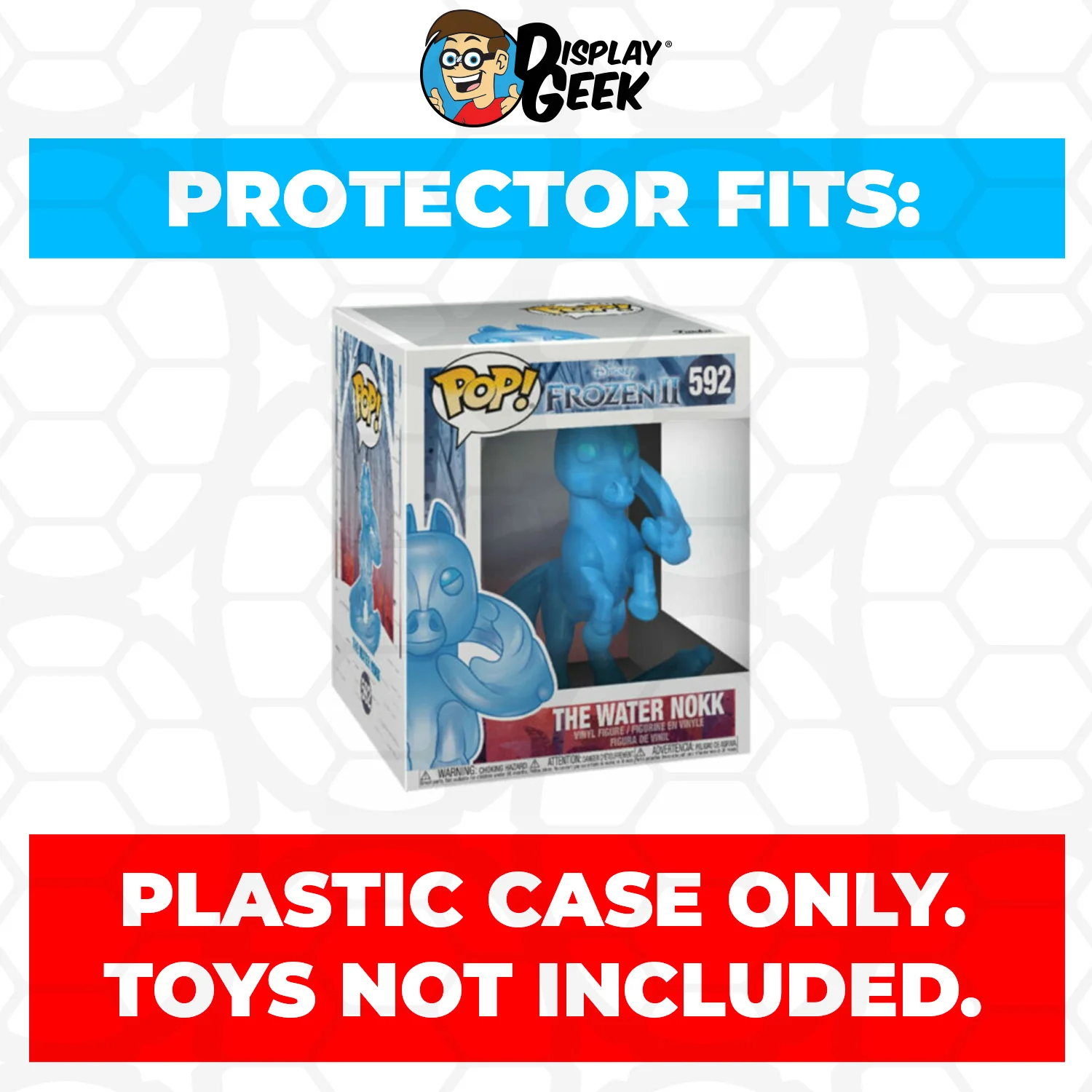 Pop Protector for 6 inch The Water Nokk #592 Super Funko Pop - Image 2
