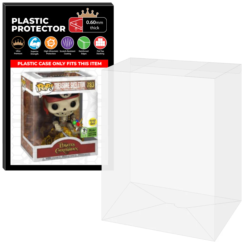Pop Protector for 6 inch Treasure Skeleton #783 Super Funko Pop - Image 7