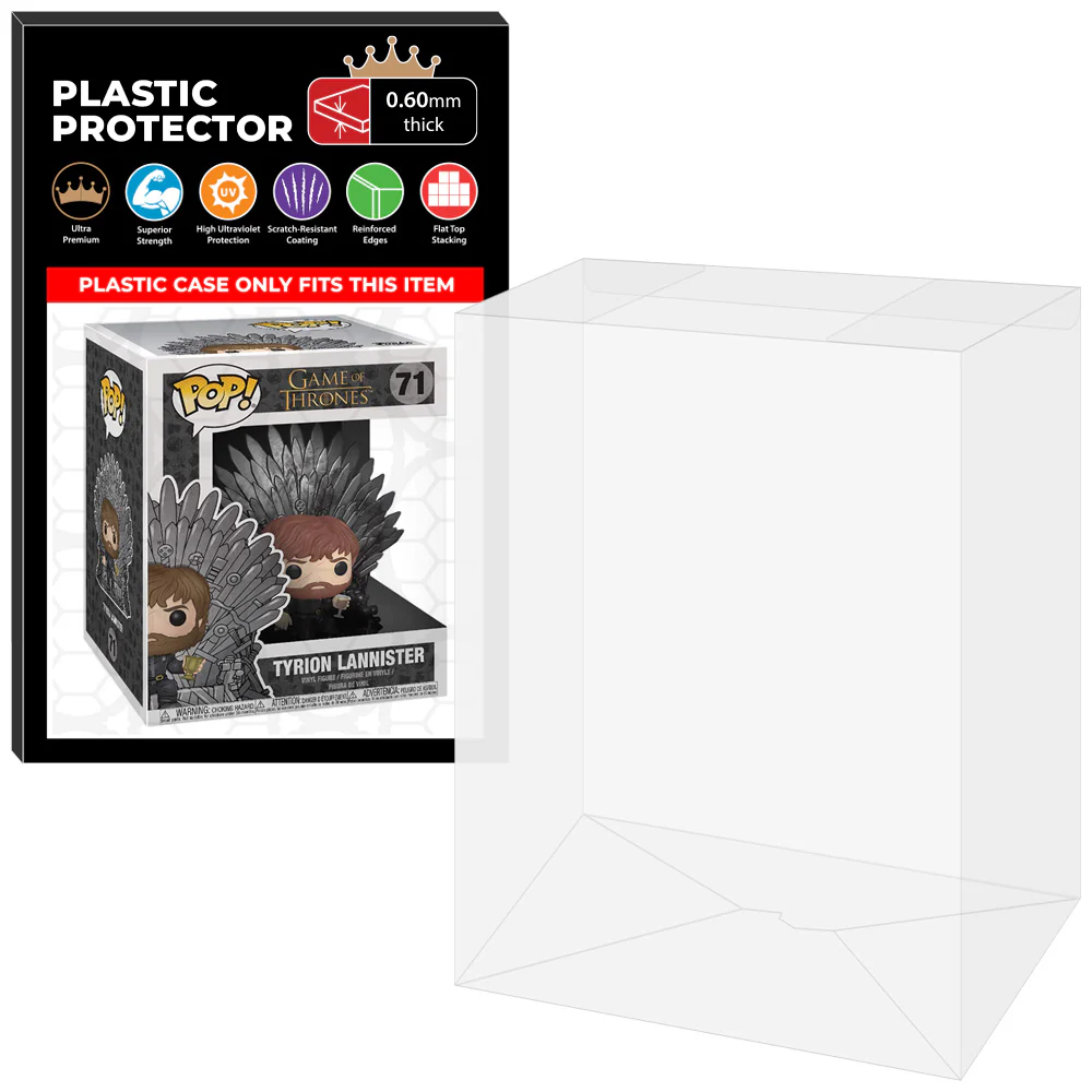 Pop Protector for 6 inch Tyrion Lannister Iron Throne #71 Super Funko Pop - Image 13