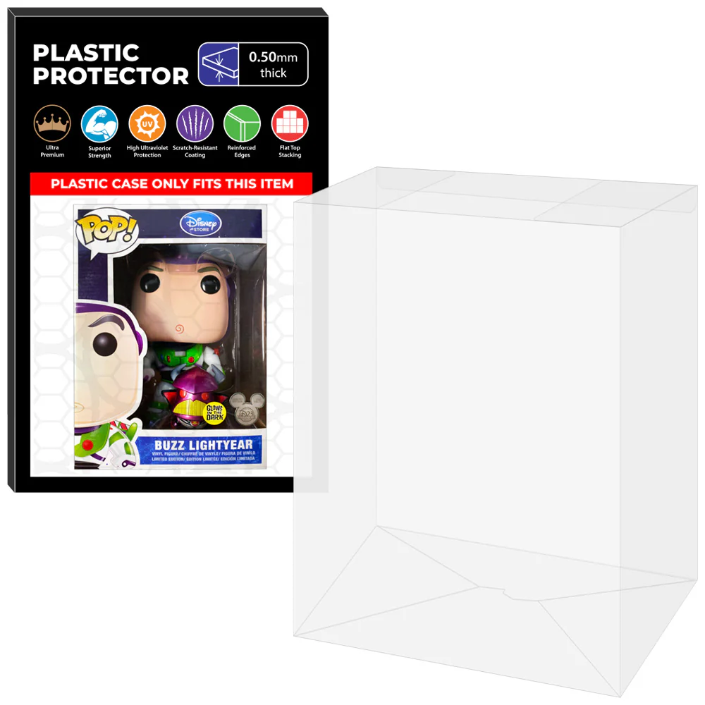 Pop Protector for 9 inch Giant Buzz Lightyear Metallic D23 Expo Funko Pop - Image 5