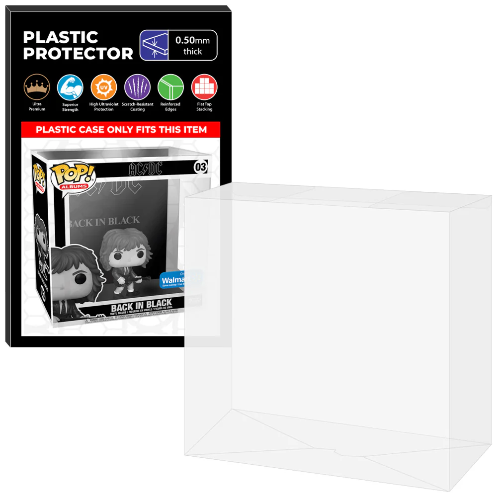 Pop Protector for AC/DC Back in Black #03 Funko Pop Albums - Image 6
