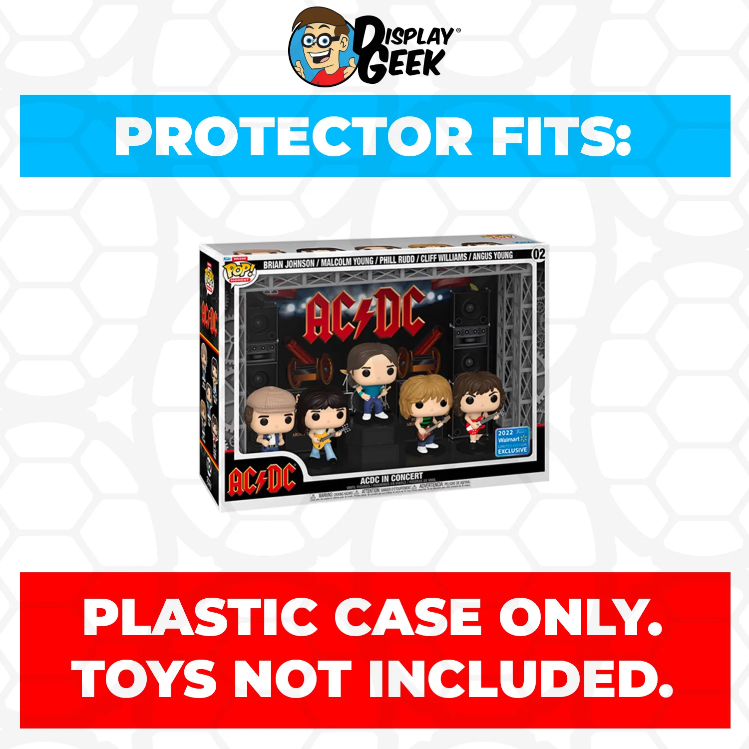 Pop Protector for AC/DC in Concert #02 Funko Pop Moment Deluxe - Image 2