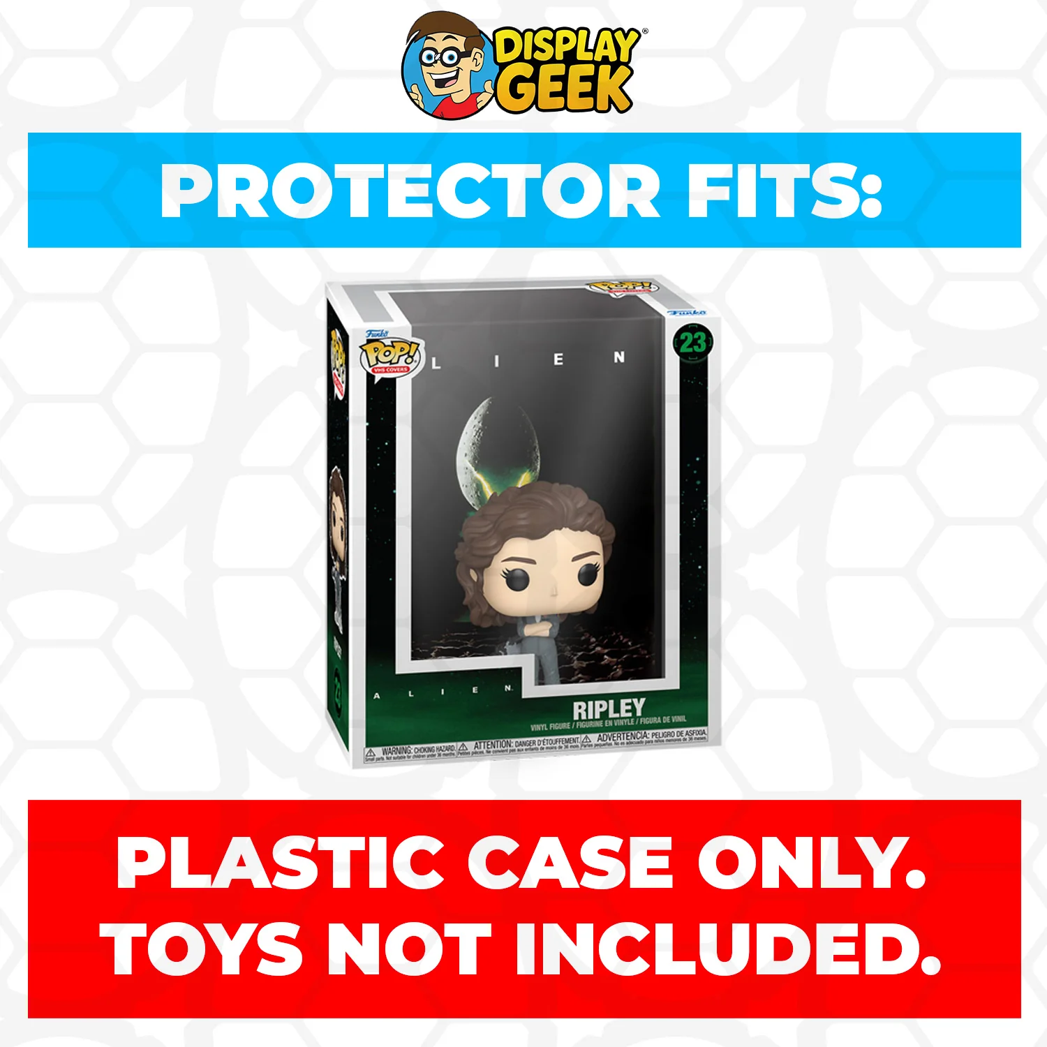 Pop Protector for Alien Ripley #23 Funko Pop VHS Covers - Image 2
