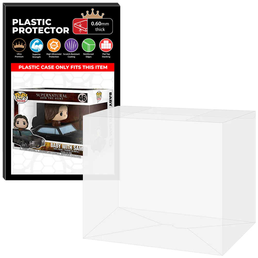 Pop Protector for Baby with Sam Chase Chrome #46 Funko Pop Rides - Image 9