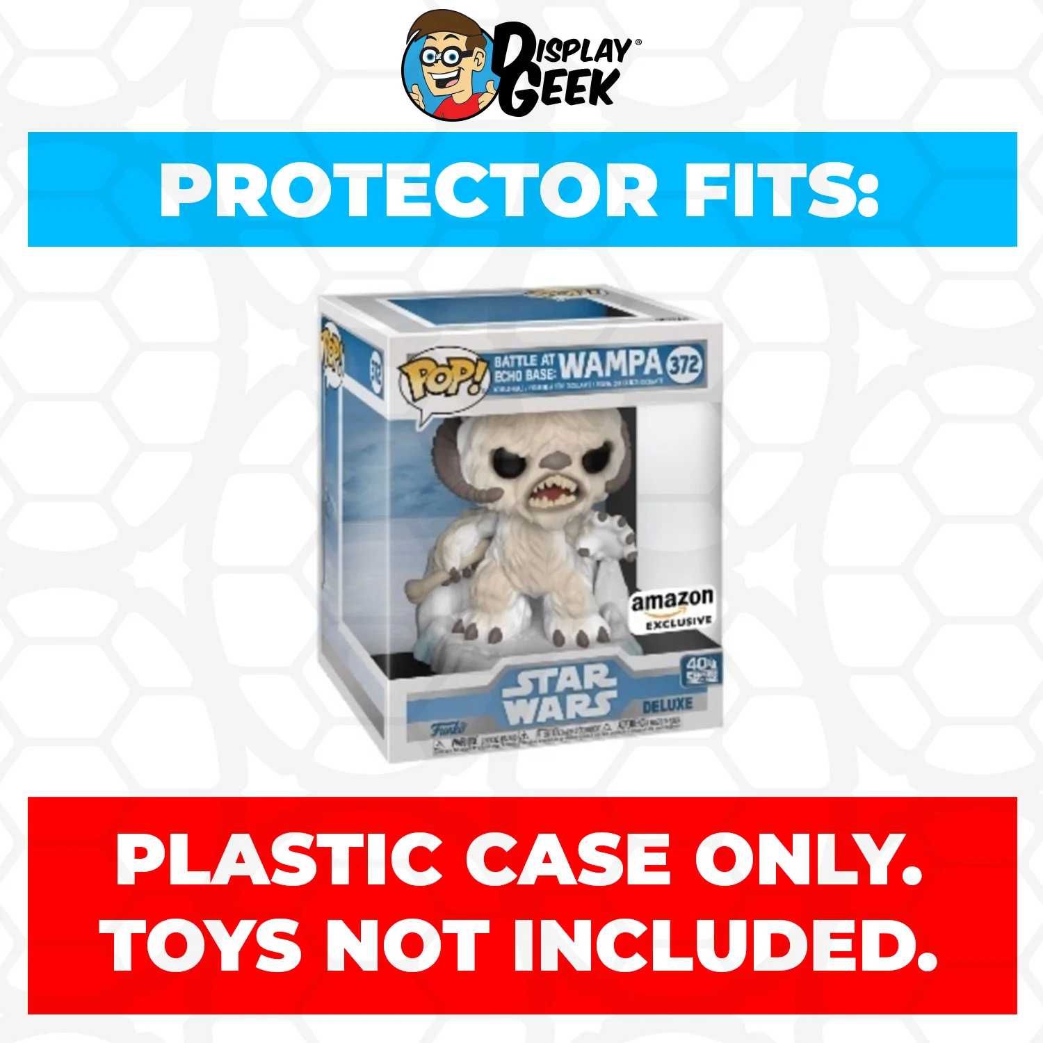 Pop Protector for Battle at Echo Base Wampa #372 Funko Pop Deluxe - Image 2