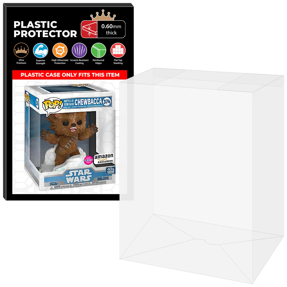 Pop Protector for Battle at Echo Base Han Solo TaunTaun #373 Funko Pop Deluxe - Image 9