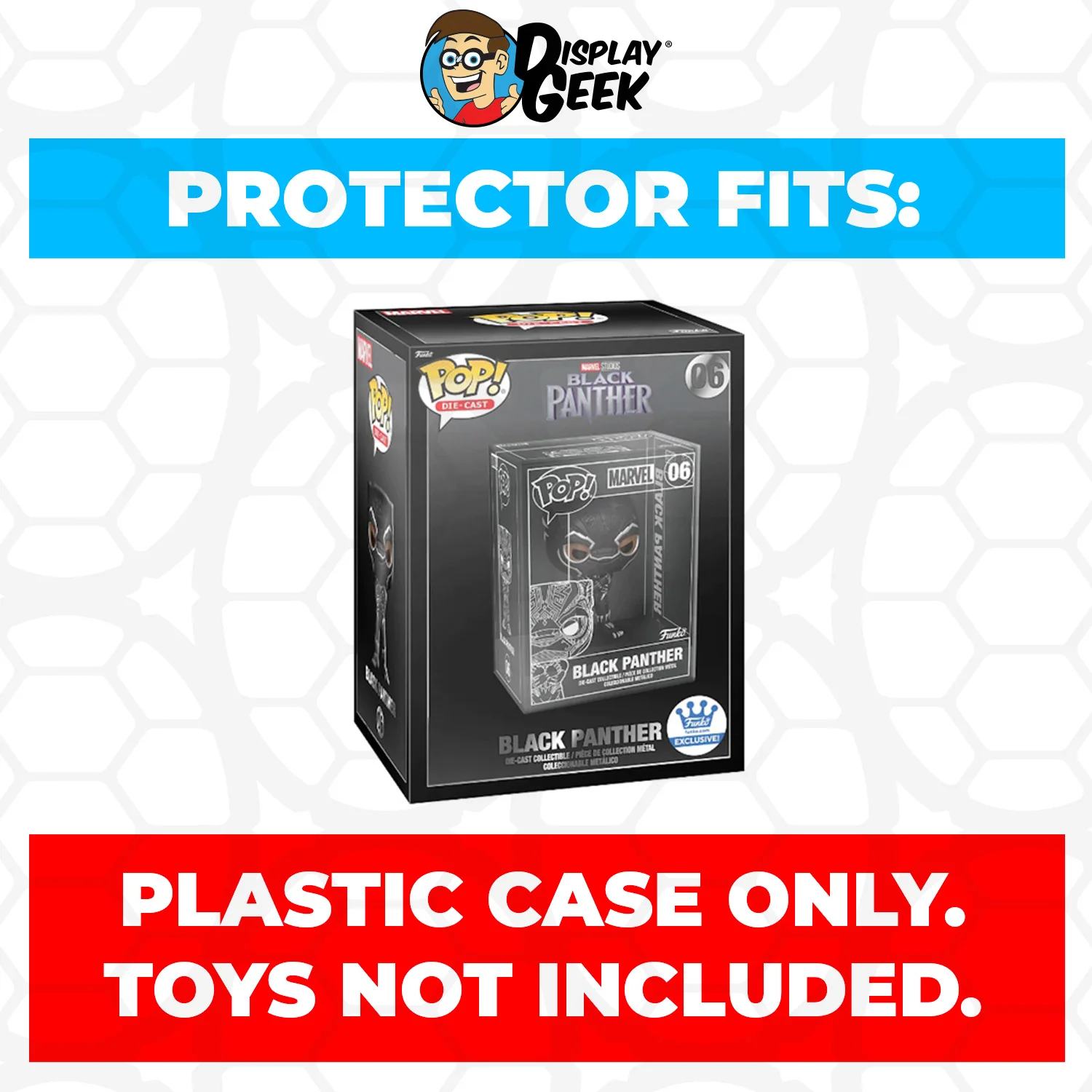 Pop Protector for Black Panther #06 Funko Pop Die-Cast Outer Box - Image 2