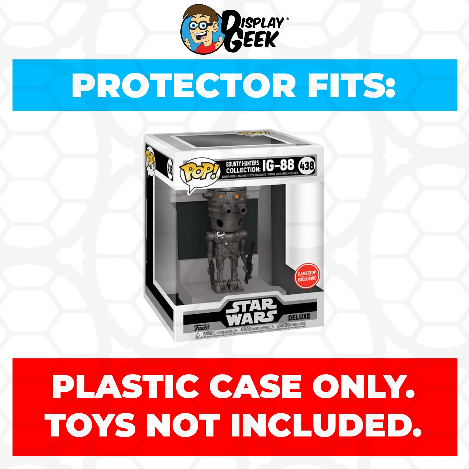Pop Protector for Bounty Hunters Collection IG-88 #438 Funko Pop Deluxe - Image 2