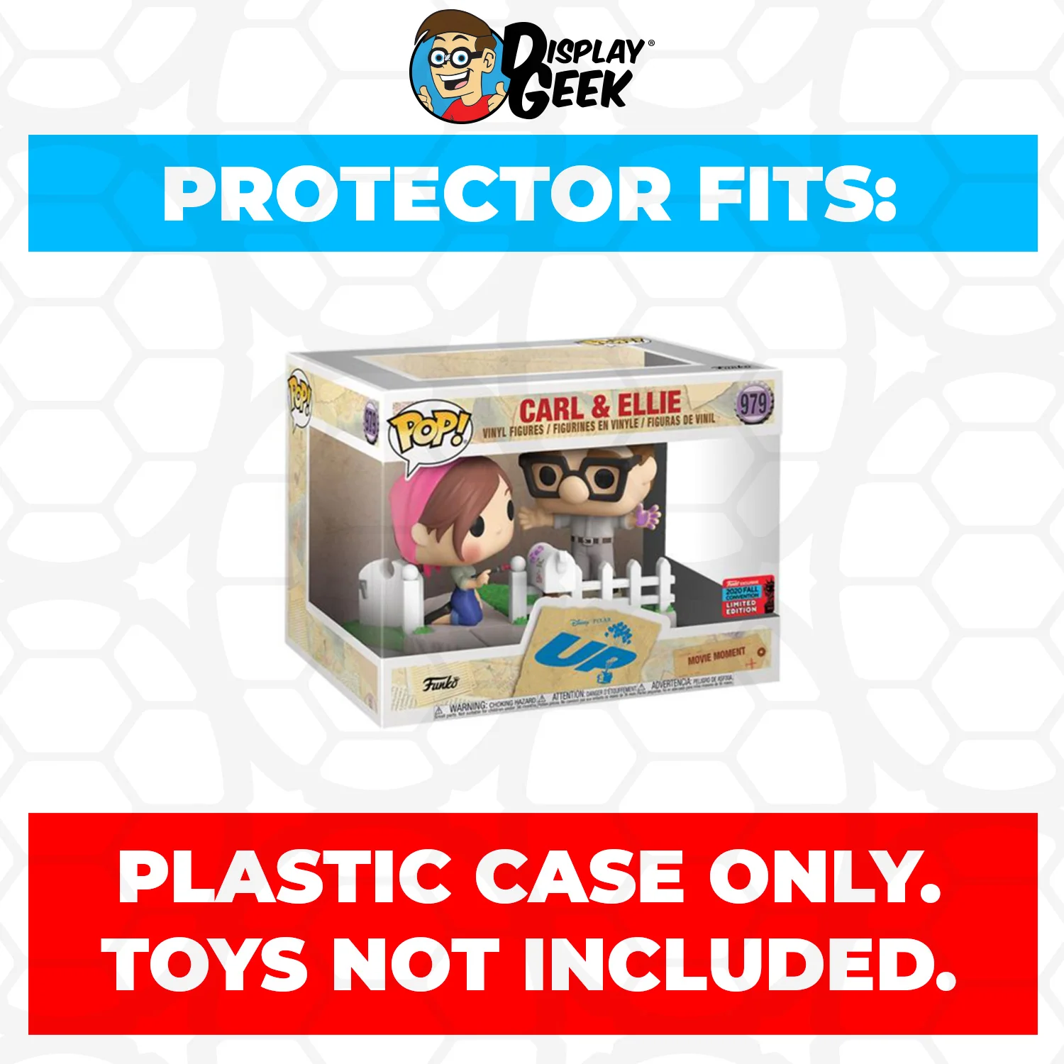 Pop Protector for Carl & Ellie Painting NYCC #979 Funko Pop Moment - Image 2