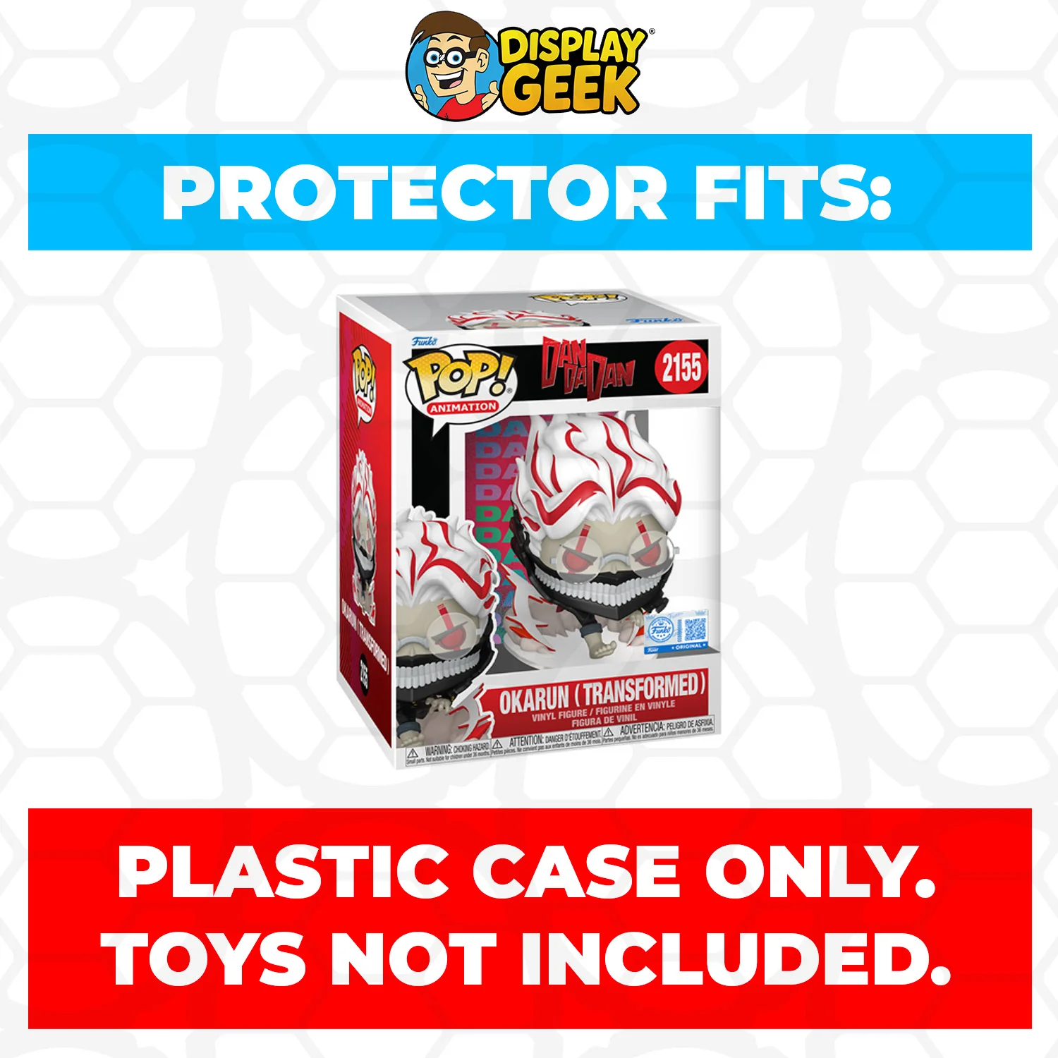 Pop Protector for Dandadan - Okarun Transformed #2155 Funko Pop Premium - Image 2