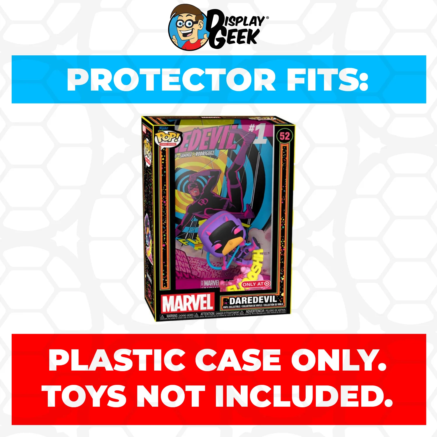 Pop Protector for Daredevil Blacklight #52 Funko Pop Comic Covers - Image 2