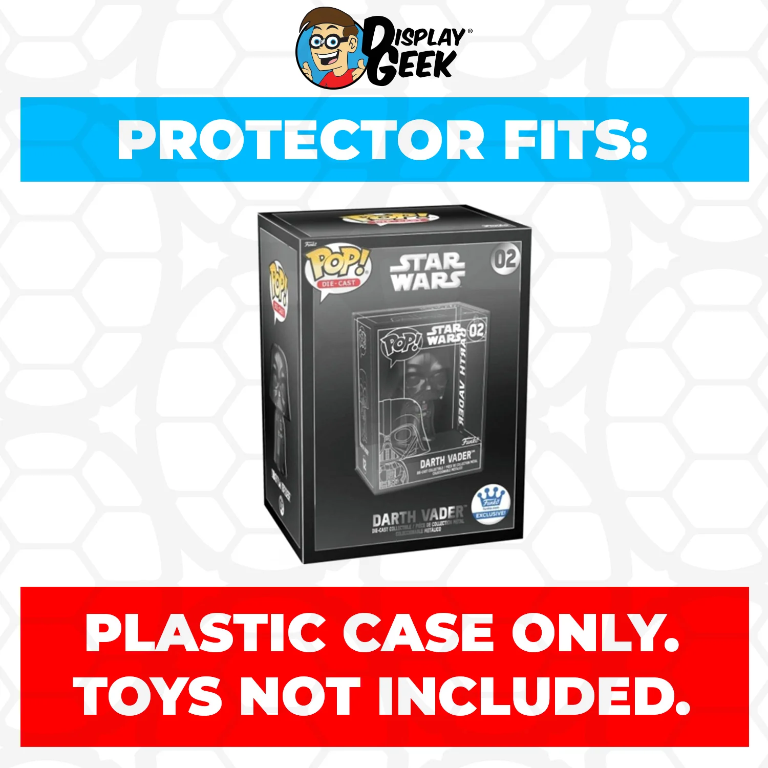 Pop Protector for Darth Vader #02 Funko Pop Die-Cast Outer Box - Image 2