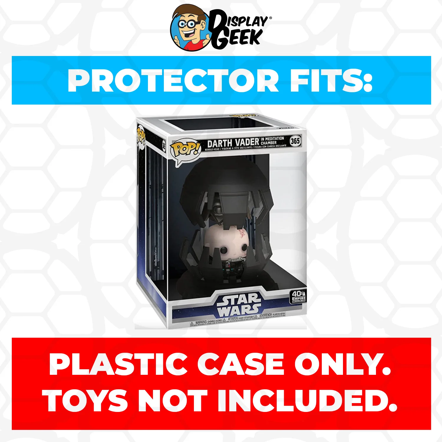 Pop Protector for Darth Vader in Meditation Chamber #365 Funko Pop Deluxe - Image 2