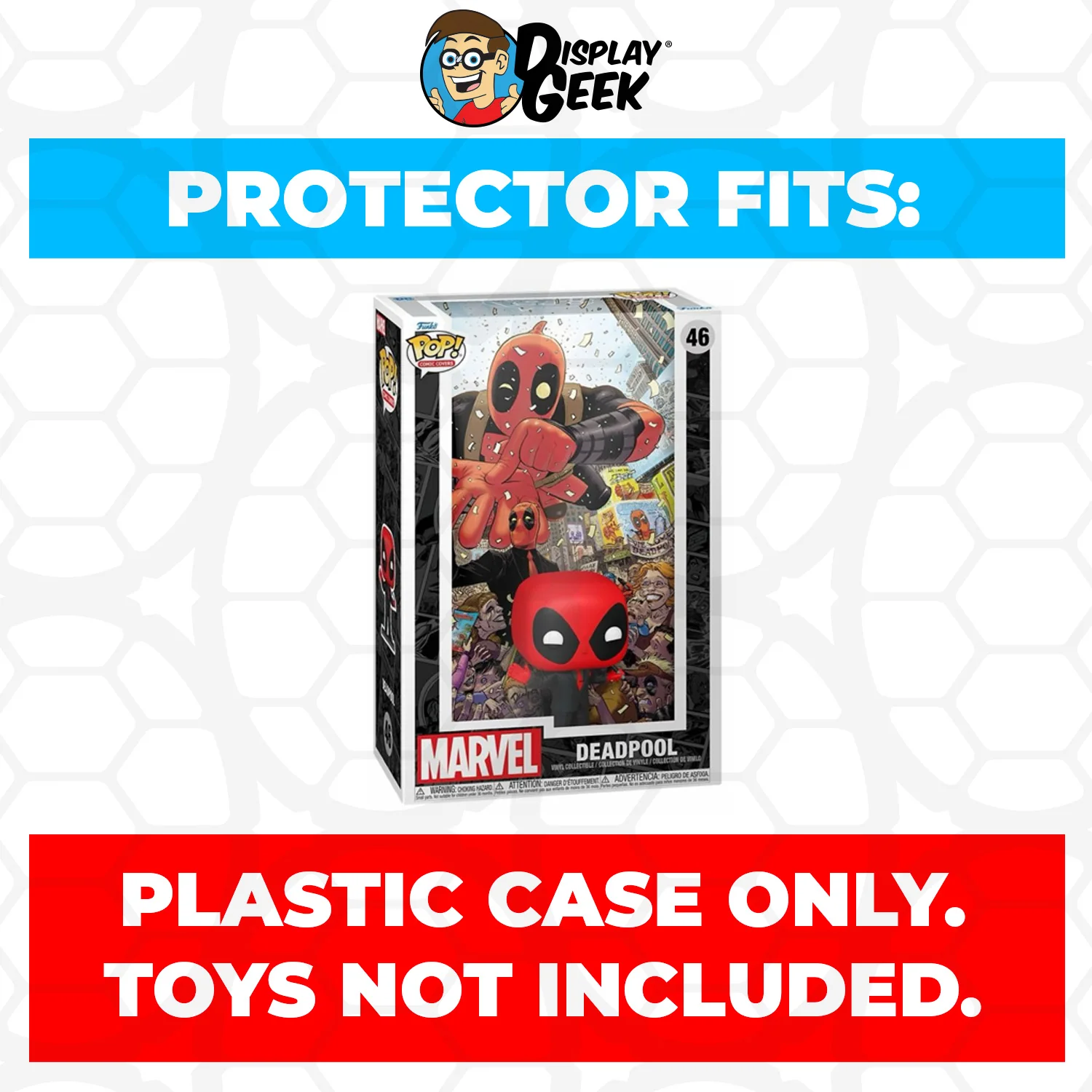 Pop Protector for Deadpool #46 Funko Pop Comic Covers - Image 2