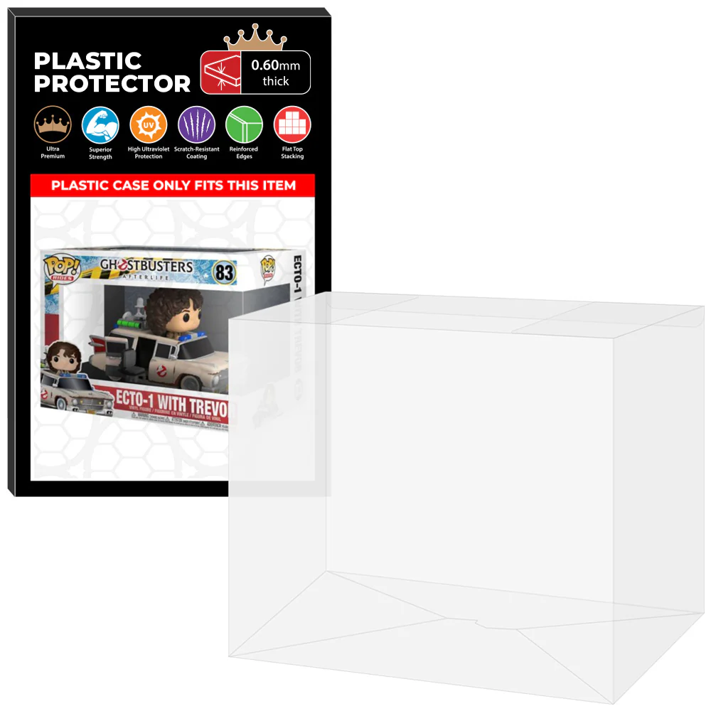 Pop Protector for ECTO-1 with Trevor #83 Funko Pop Rides - Image 7