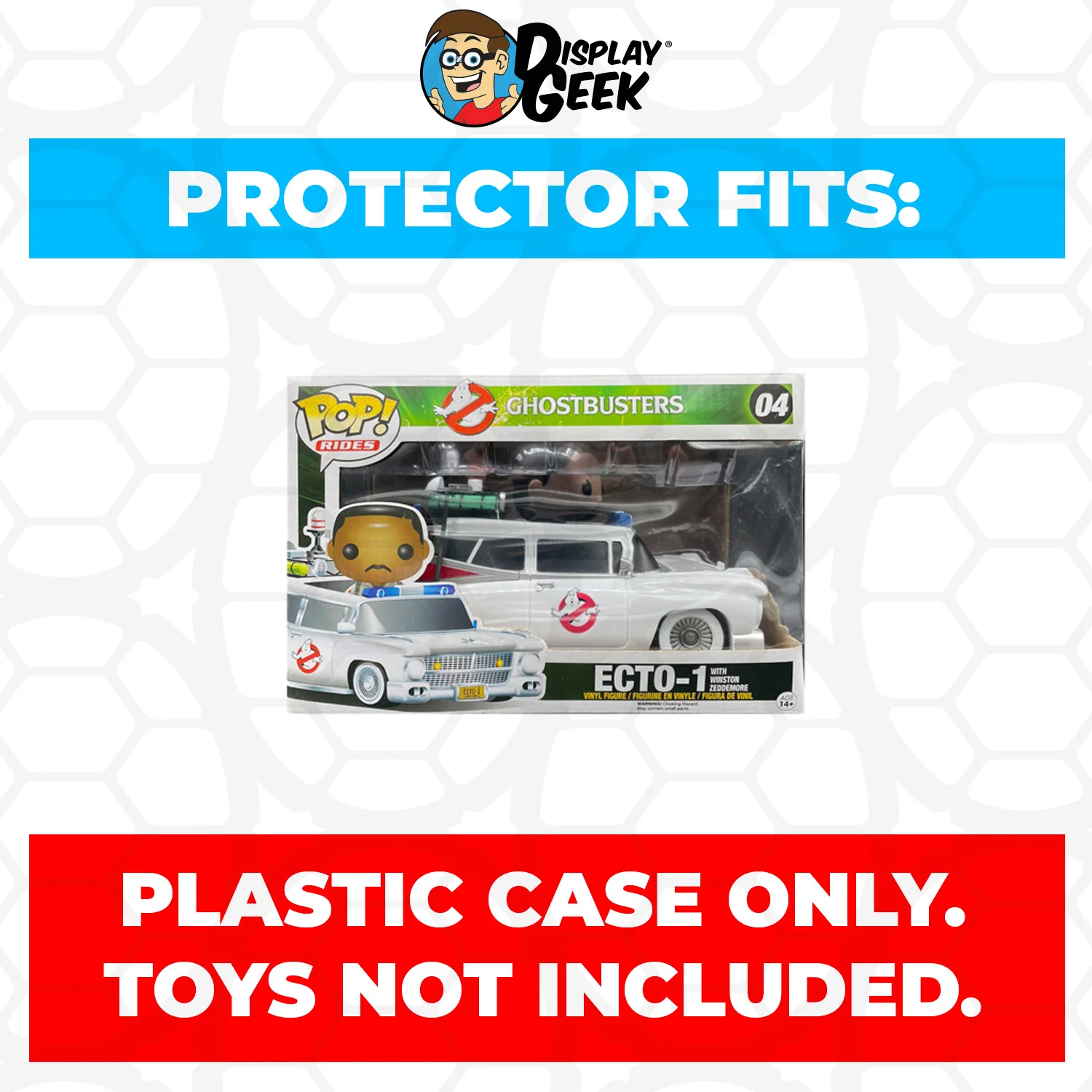 Pop Protector for ECTO-1 with Winston Zeddemore #04 Funko Pop Rides - Image 2