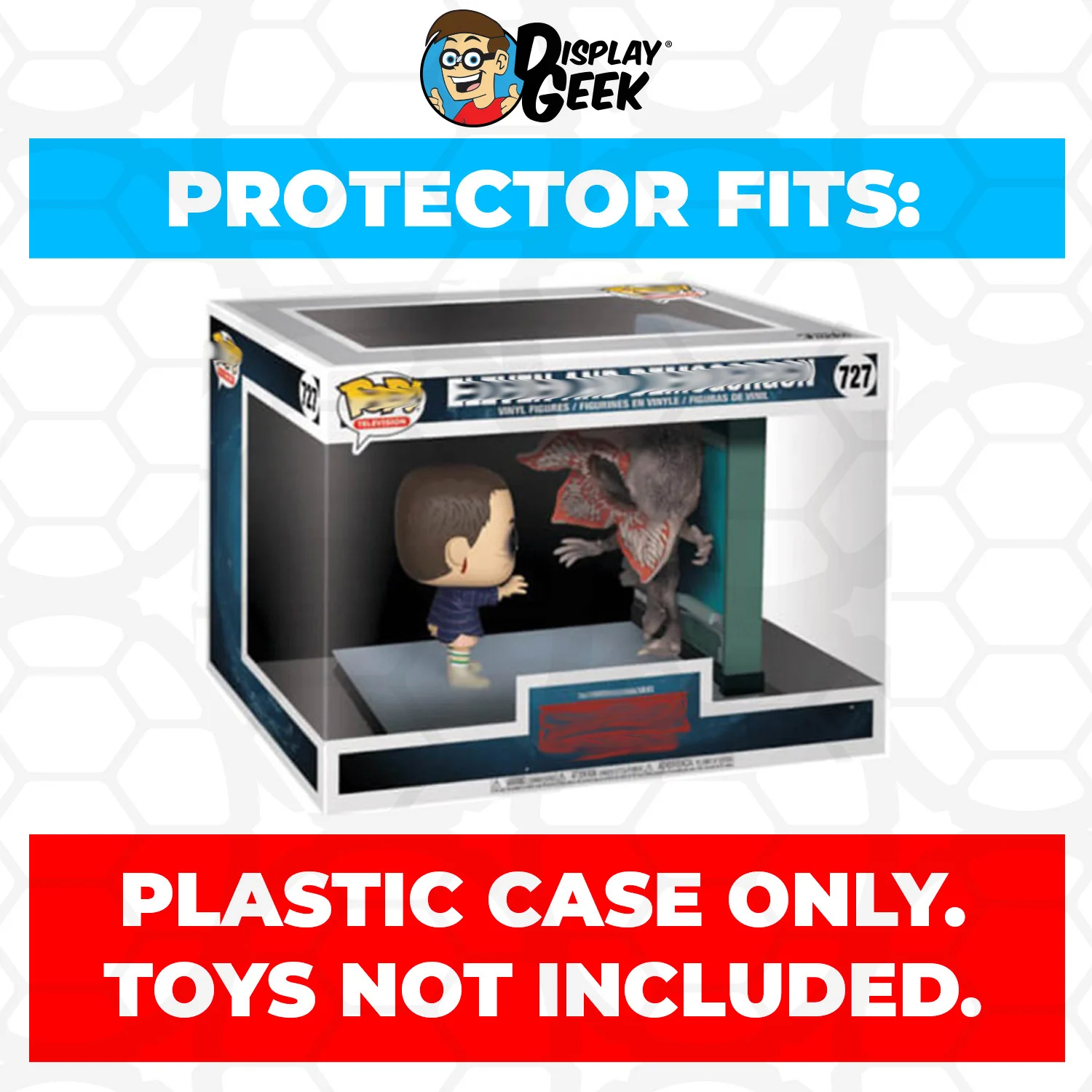 Pop Protector for Eleven & Demogorgon #727 Funko Pop TV Moments - Image 2
