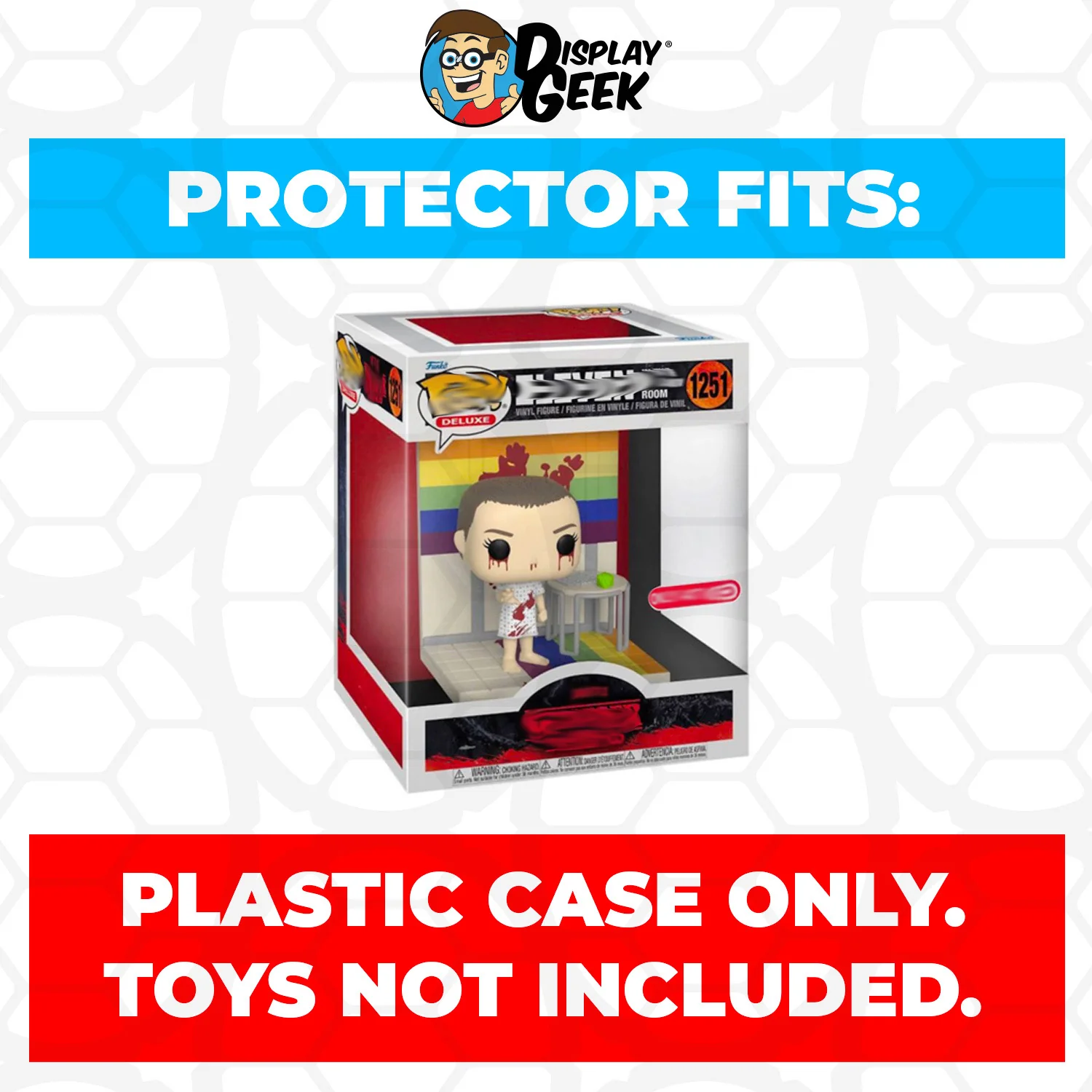 Pop Protector for Eleven in the Rainbow Room #1251 Funko Pop Deluxe - Image 2