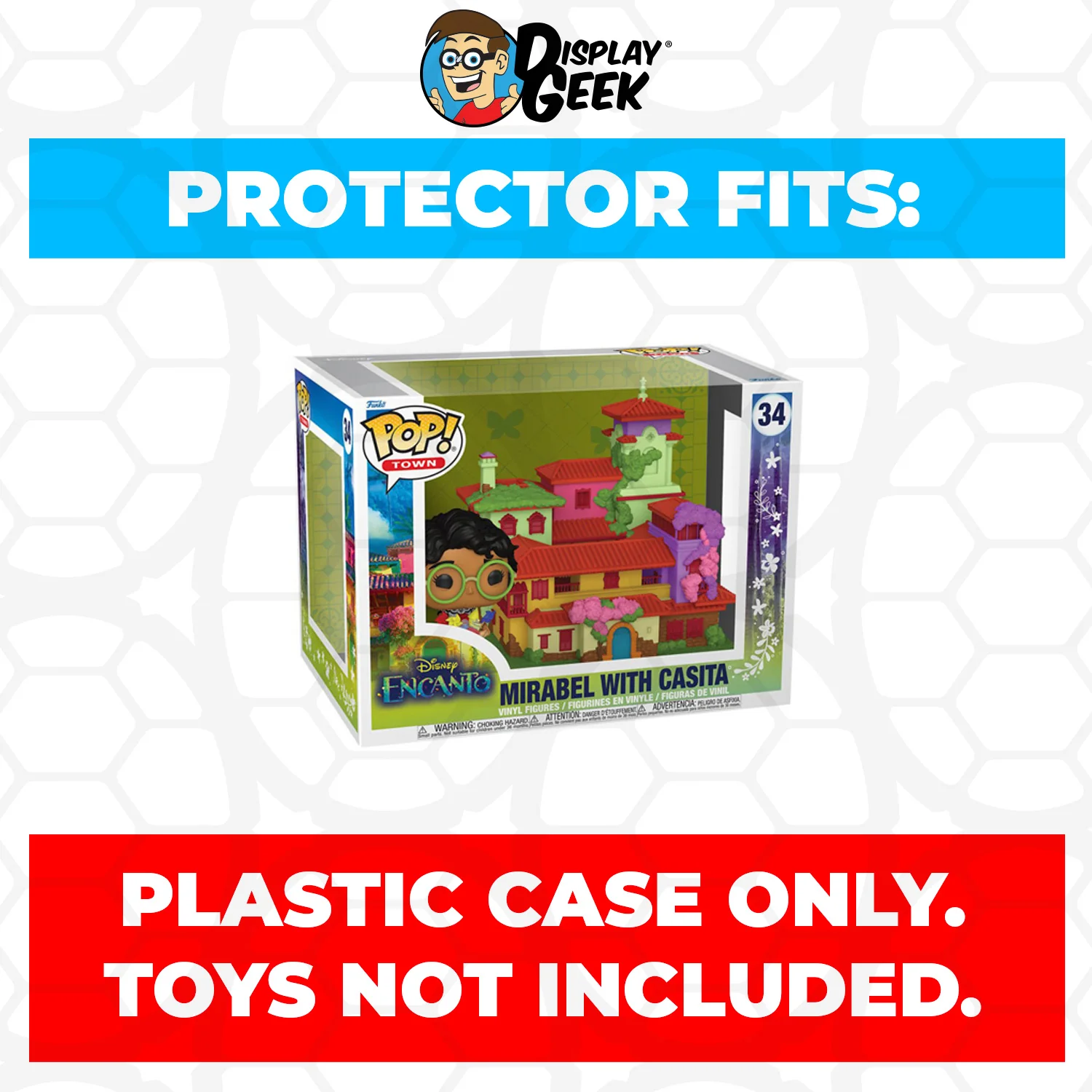 Pop Protector for Encanto Mirabel with Casita #34 Funko Pop Town - Image 2