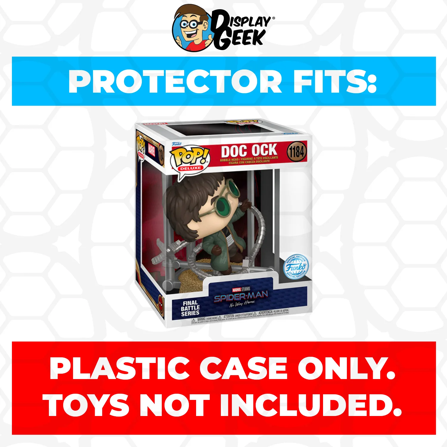 Pop Protector for Final Battle Series Doc-Ock #1184 Funko Pop Deluxe - Image 2