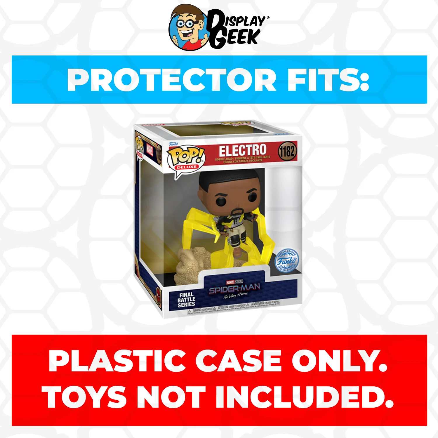 Pop Protector for Final Battle Series Electro #1182 Funko Pop Deluxe - Image 2