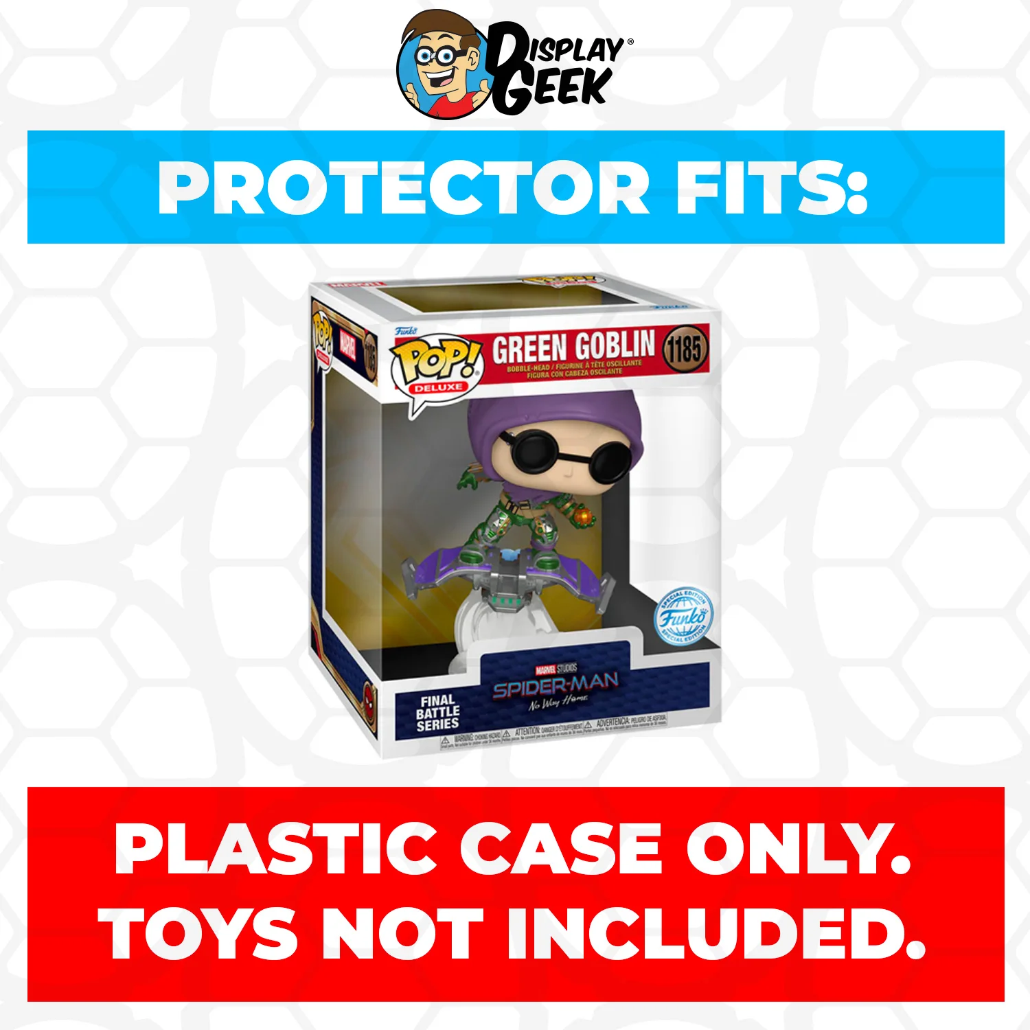 Pop Protector for Final Battle Series Green Goblin #1185 Funko Pop Deluxe - Image 2