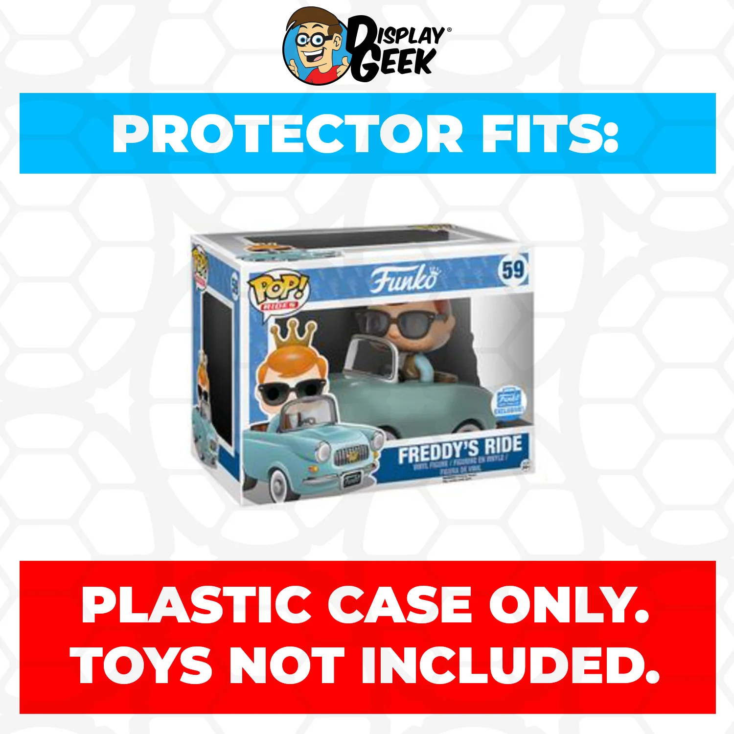 Pop Protector for Freddy's Ride Blue #59 Funko Pop Rides - Image 2