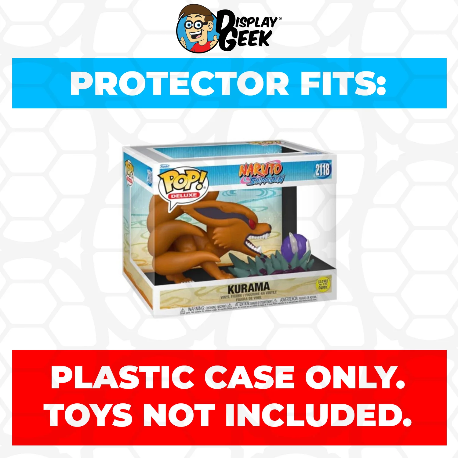 Pop Protector for Funko Pop Deluxe Kurama #2118 - Image 2
