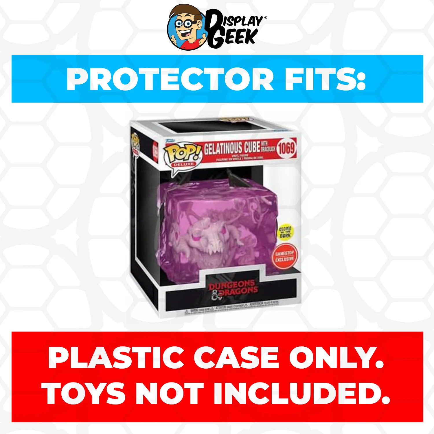 Pop Protector for Gelatinous Cube with Dracolich Glow #1069 Funko Pop Deluxe - Image 2