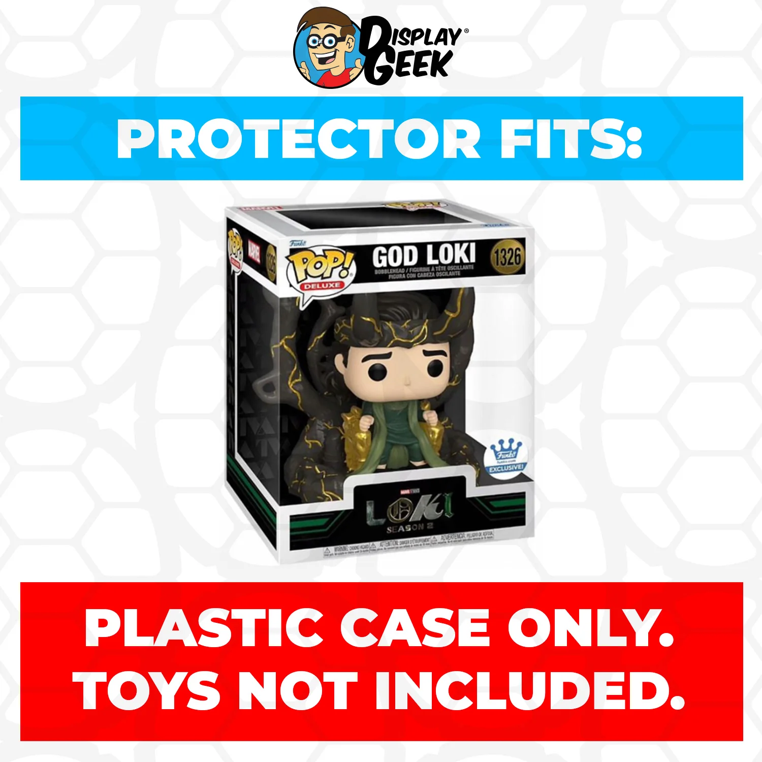 Pop Protector for God Loki #1326 Funko Pop Deluxe - Image 2