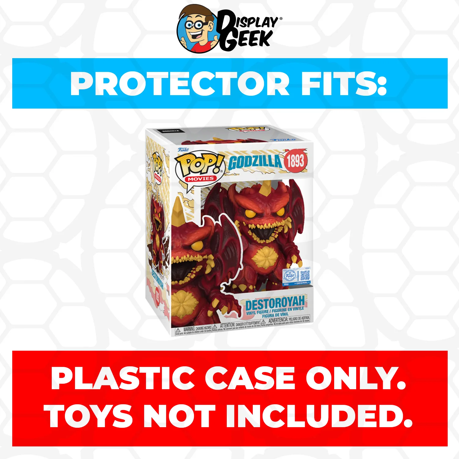 Pop Protector for Godzilla Retro Futurism #1891 Funko Pop Premium - Image 6
