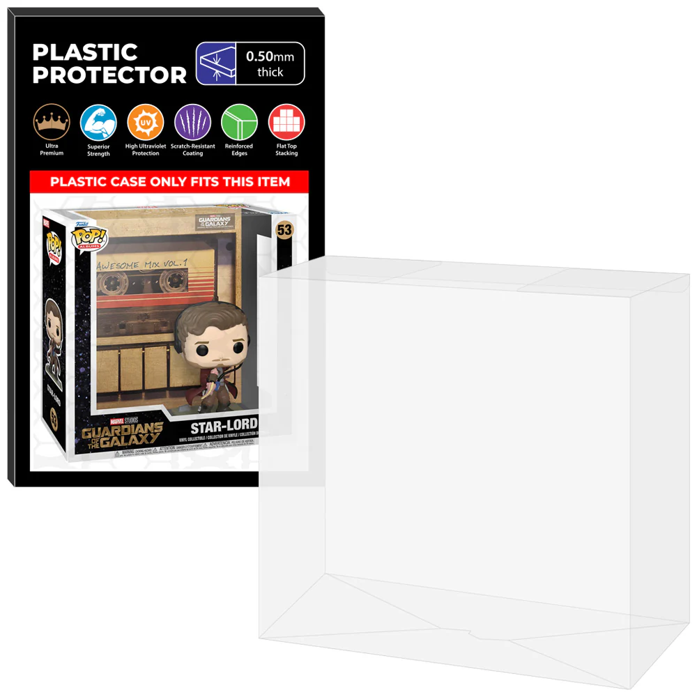 Pop Protector for Guardians Star-Lord Awesome Mix Vol. 1 #53 Funko Pop Albums - Image 5