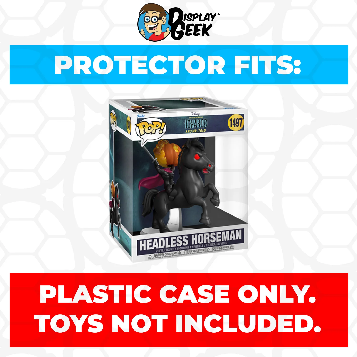 Pop Protector for Headless Horseman #1497 Funko Pop Rides - Image 2