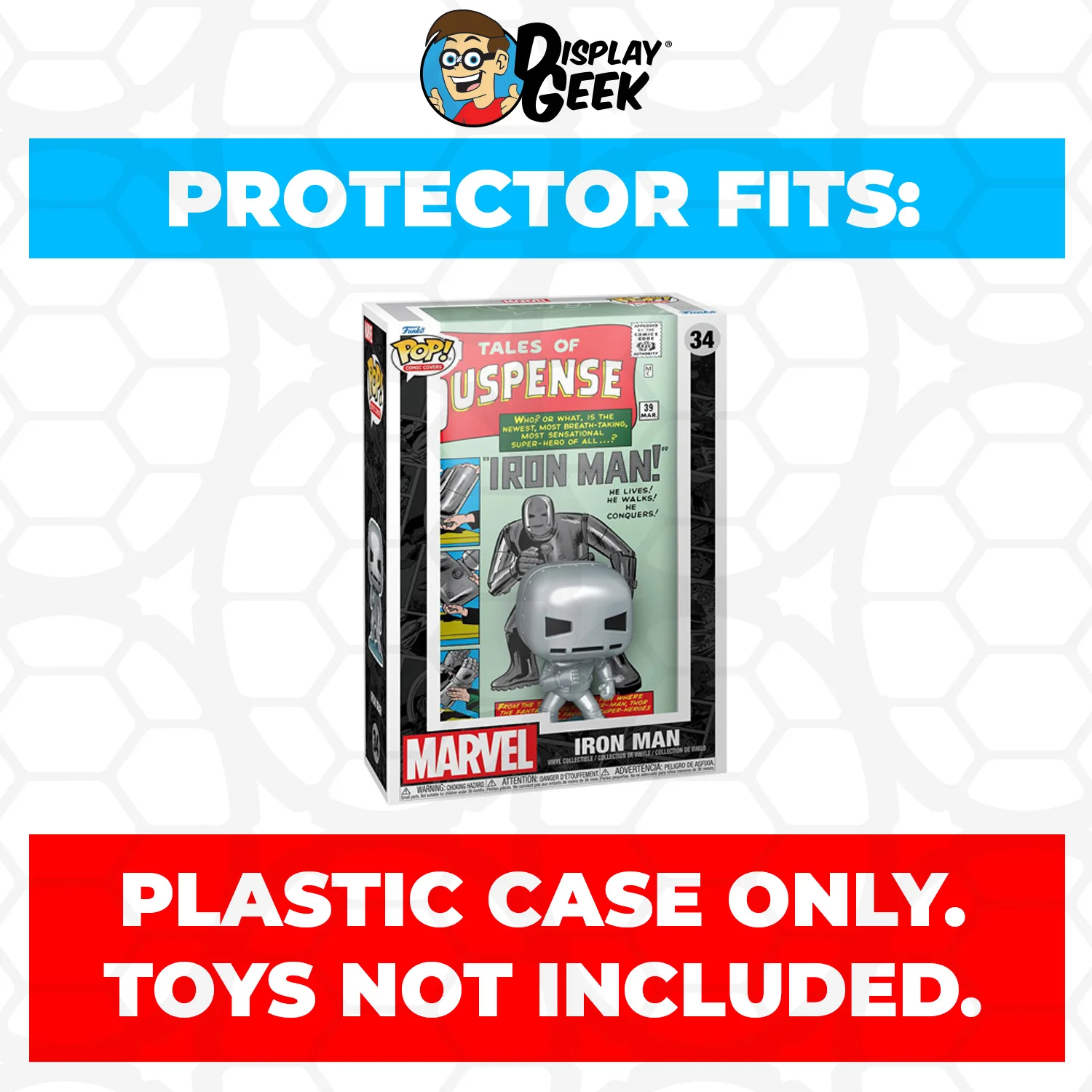 Pop Protector for Iron Man Tales of Suspense #39 Funko Pop Comic Covers - Image 2