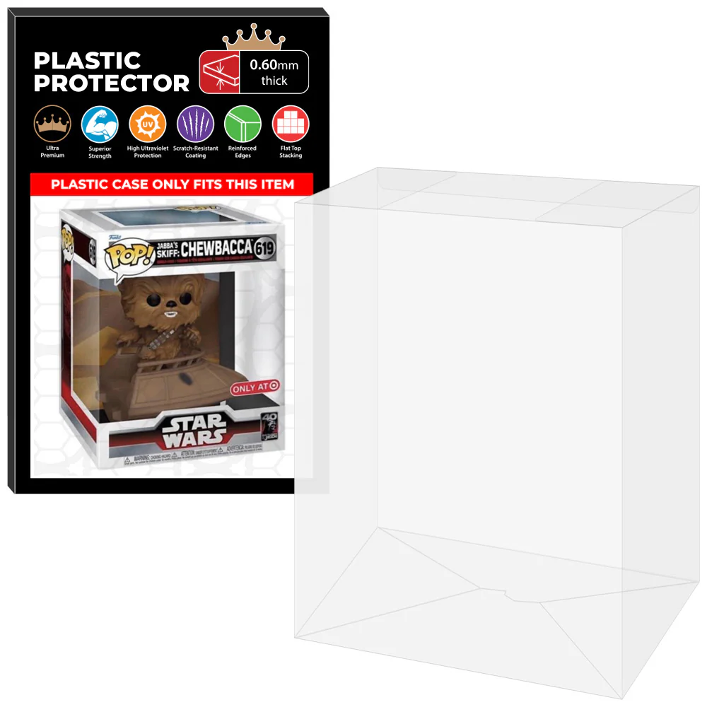 Pop Protector for Jabba's Skiff Chewbacca #619 Funko Pop Deluxe - Image 11