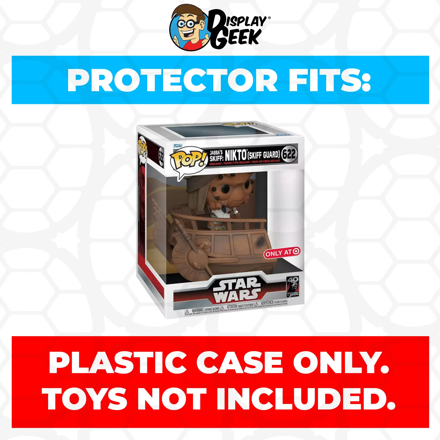 Pop Protector for Jabba's Skiff Nikto Skiff Guard #622 Funko Pop Deluxe - Image 2
