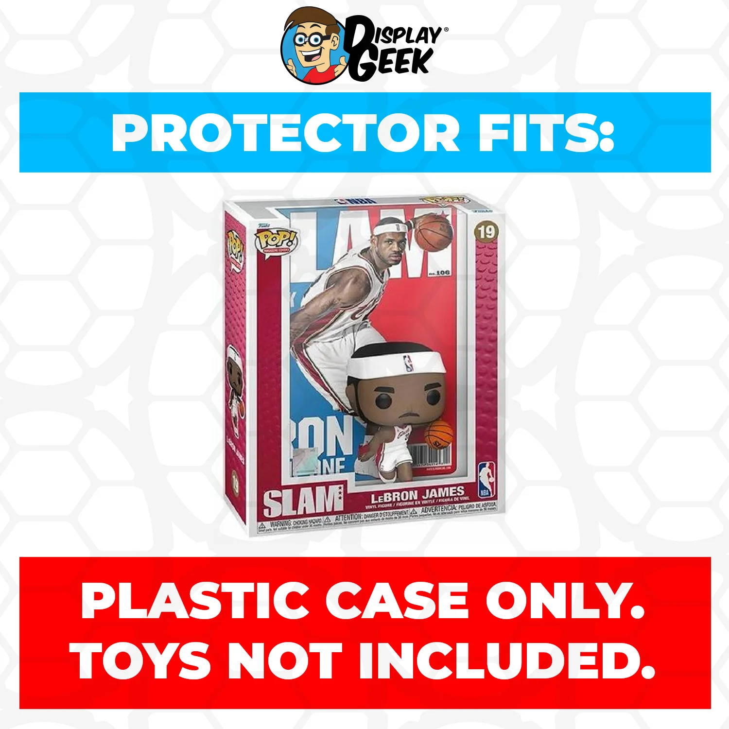 Pop Protector for LeBron James #19 Funko Pop Magazine Covers - Image 2