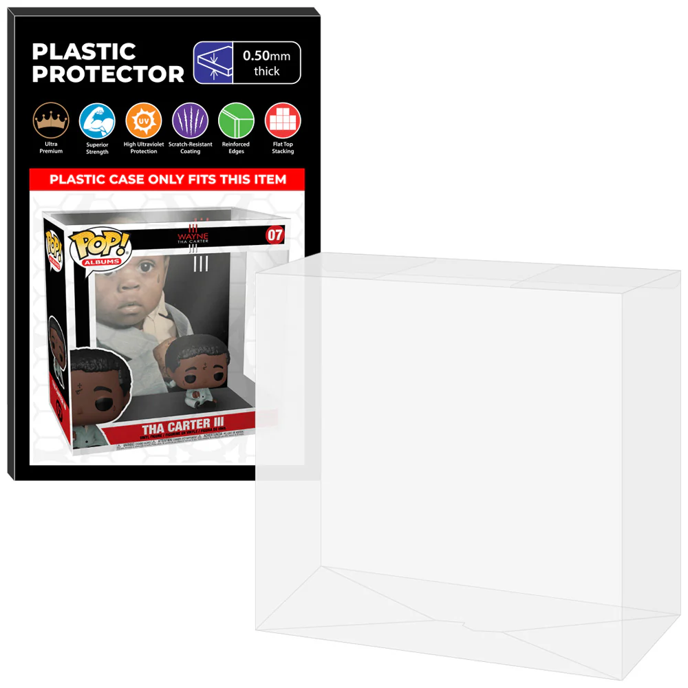 Pop Protector for Lil Wayne Tha Carter III #07 Funko Pop Albums - Image 5