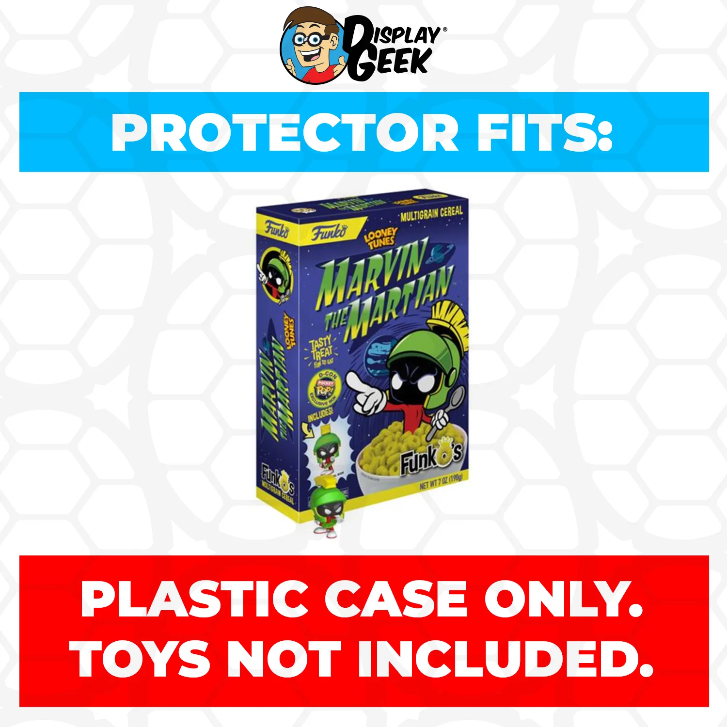 Pop Protector for Marvin the Martian D-Con FunkO's Cereal Box - Image 2