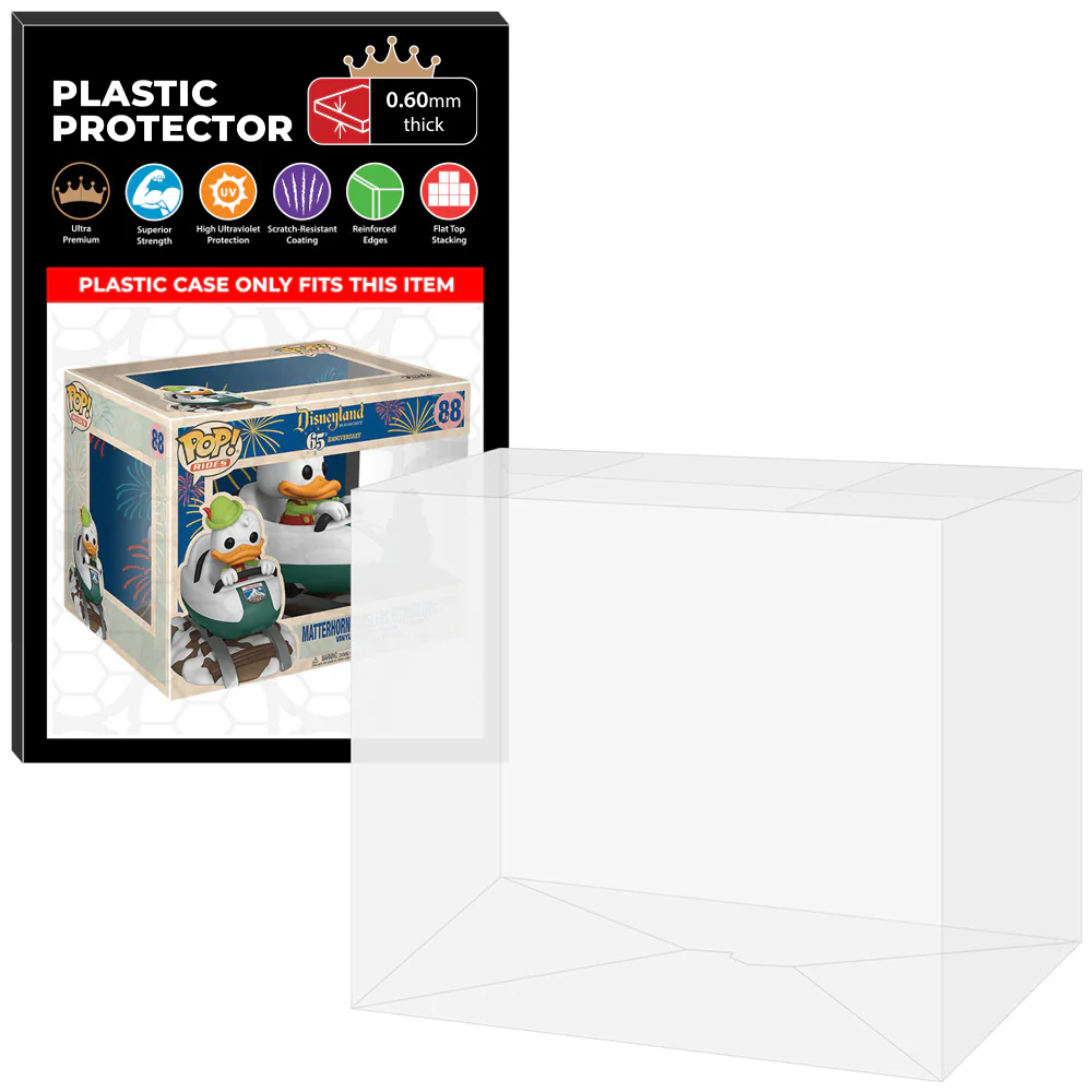 Pop Protector for Matterhorn Bobsled Attraction Donald Duck #88 Funko Pop Rides - Image 9