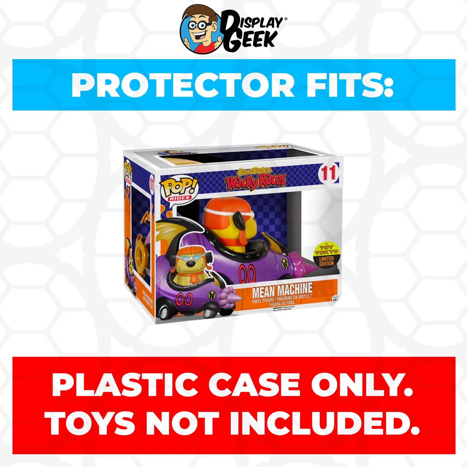 Pop Protector for Mean Machine with Muttley #11 Funko Pop Rides - Image 2