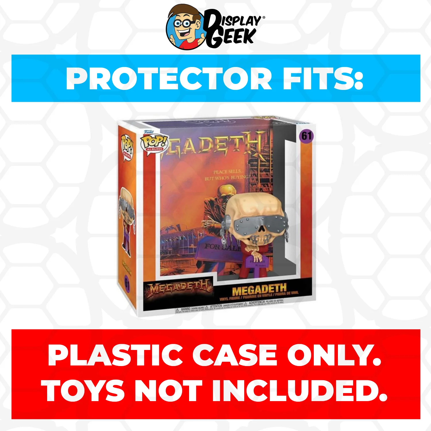Pop Protector for Megadeth #61 Funko Pop Albums - Image 2