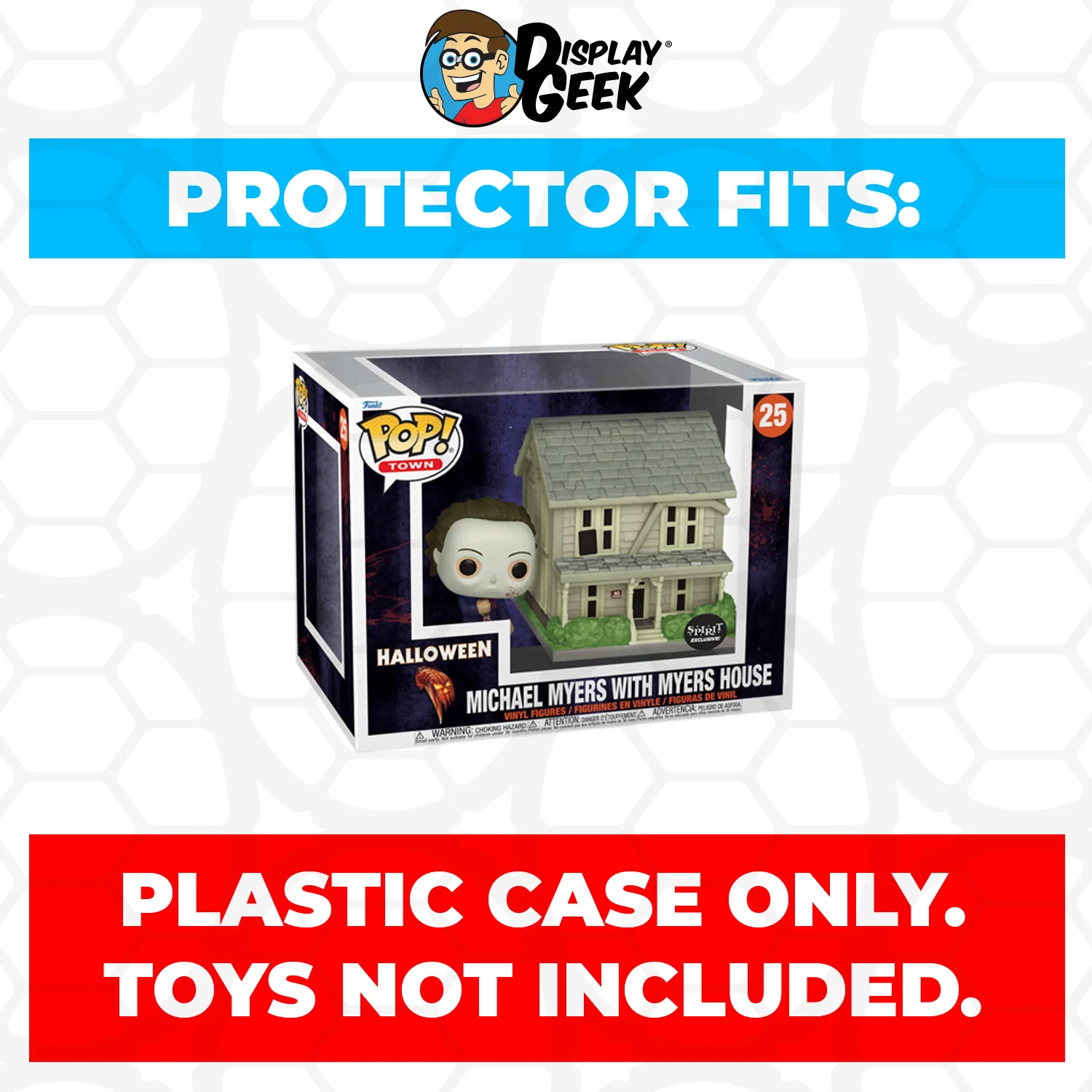 Pop Protector for Michael Myers with Myers House #25 Funko Pop Town - Image 2
