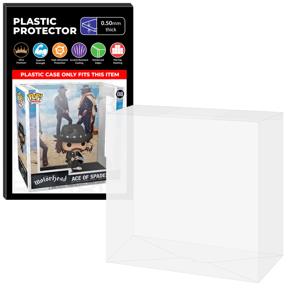 Pop Protector for Motorhead Ace of Spades #08 Funko Pop Albums - Image 5
