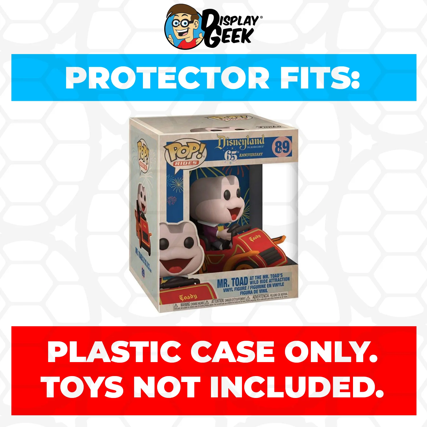 Pop Protector for Mr. Toad's Wild Ride Attraction #89 Funko Pop Rides - Image 2