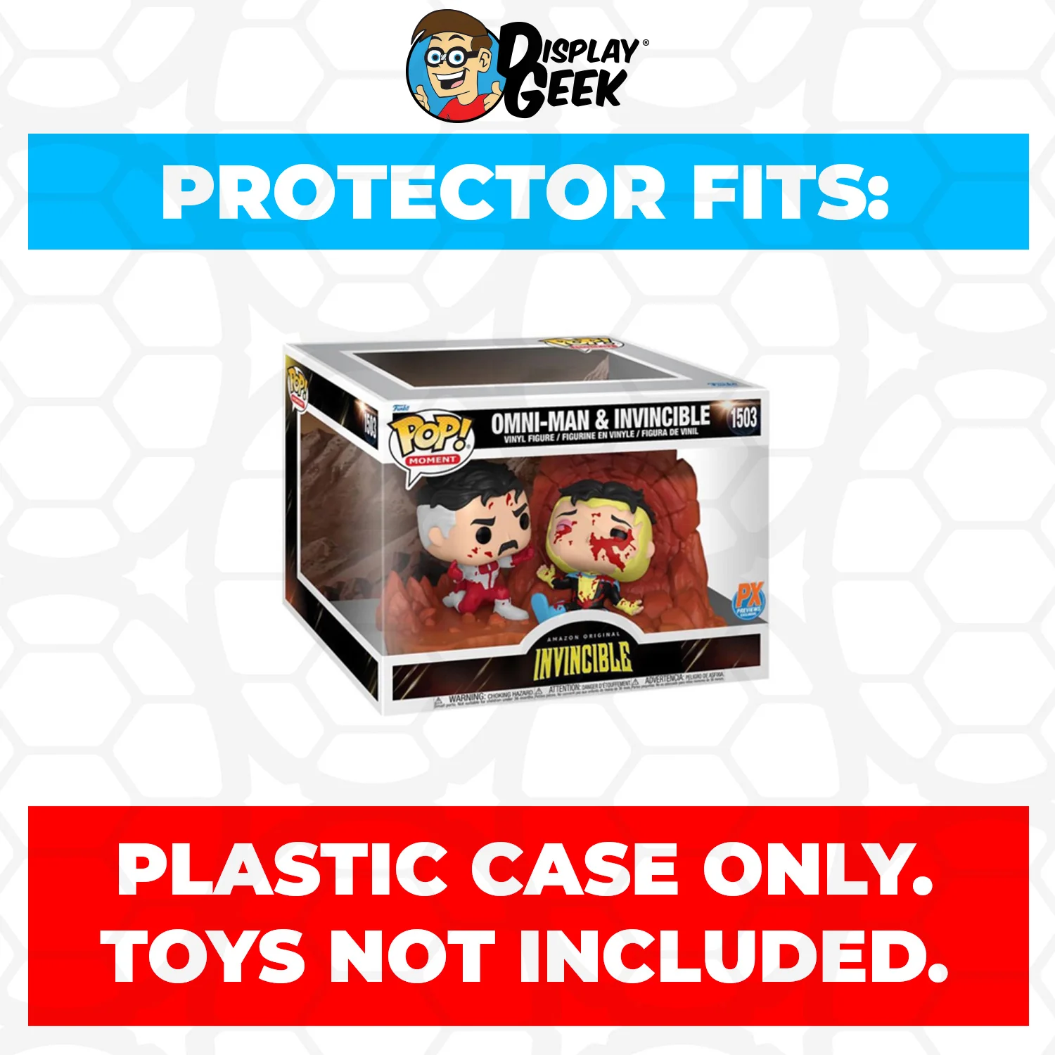 Pop Protector for Omni-Man & Invincible #1503 Funko Pop Moment - Image 2