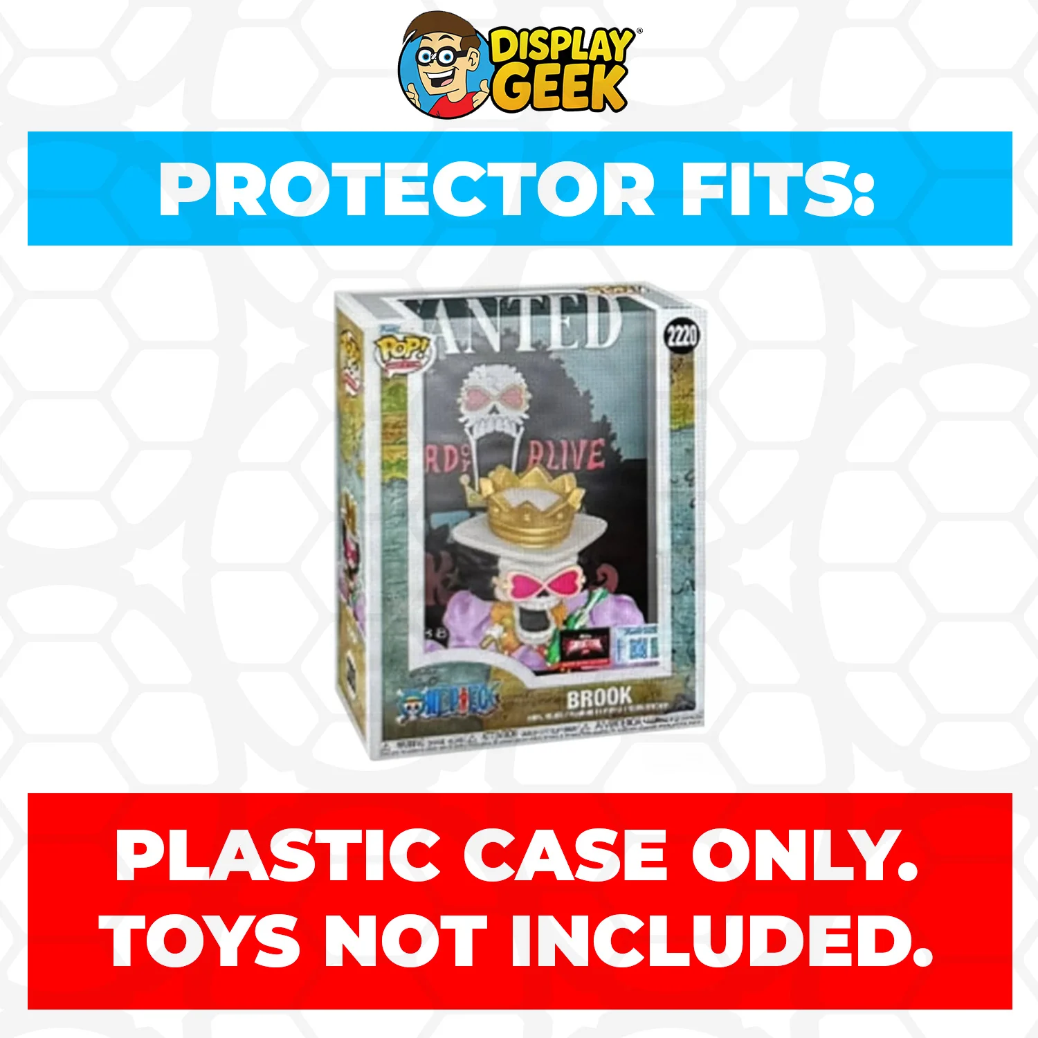 Pop Protector for One Piece Brook #2220 Funko Pop Covers - Image 2