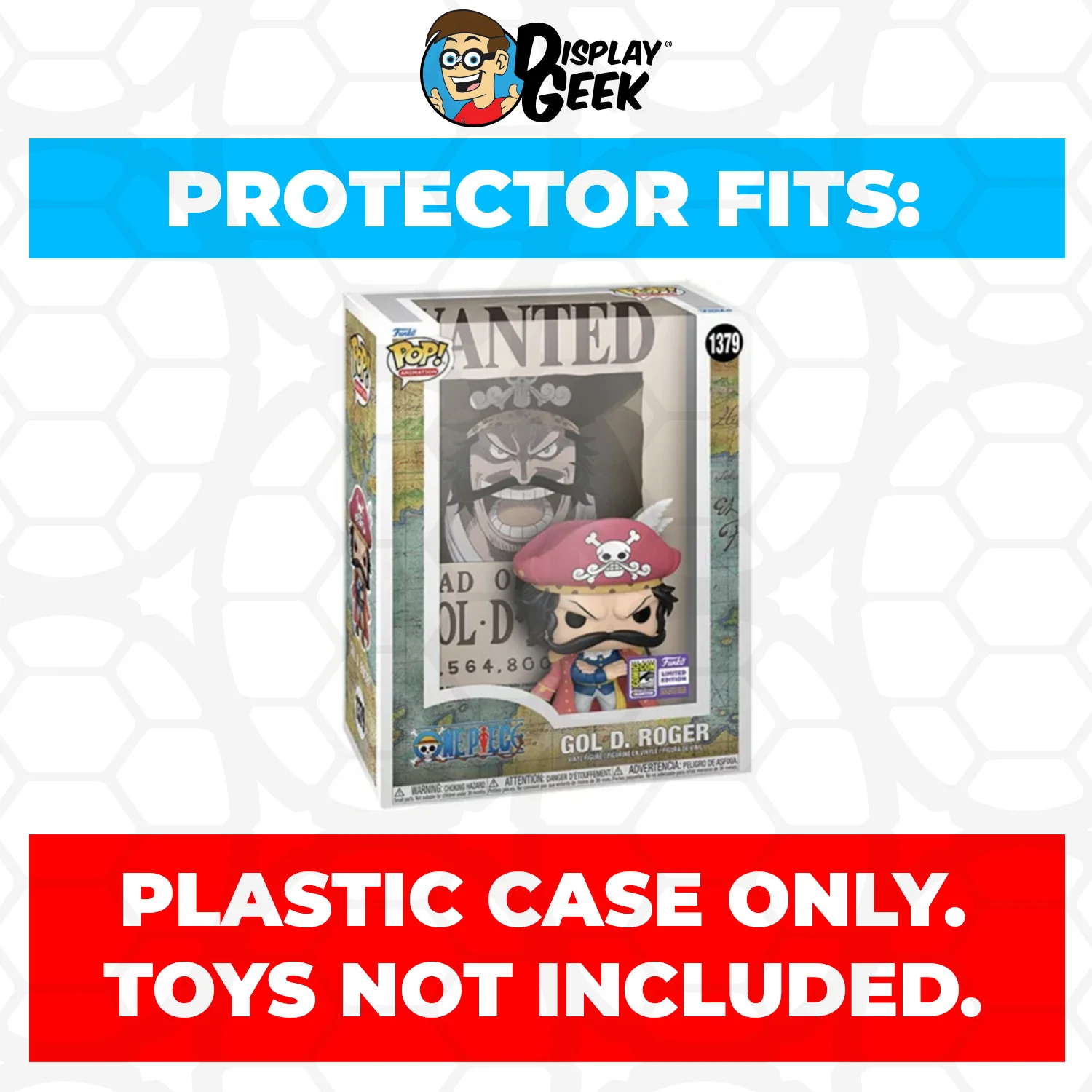 Pop Protector for One Piece Gol D. Roger SDCC #1379 Funko Pop Covers - Image 2
