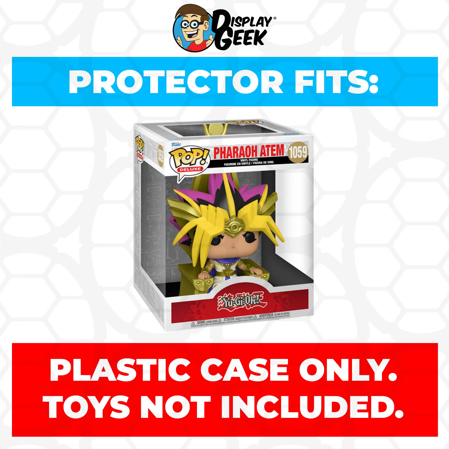 Pop Protector for Pharaoh Atem #1059 Funko Pop Deluxe - Image 2