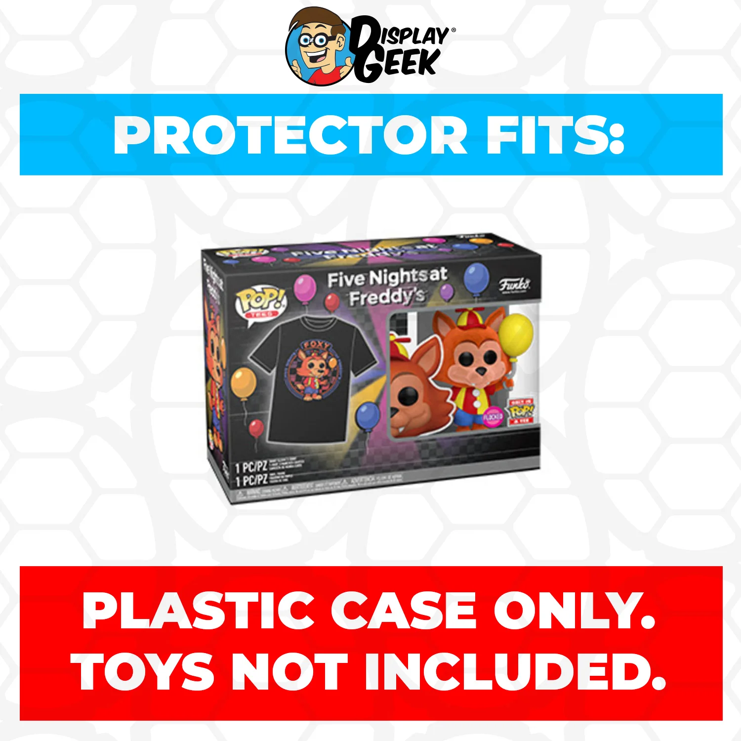 Pop Protector for Pop & Tee Balloon Foxy Flocked #907 Funko Box - Image 2